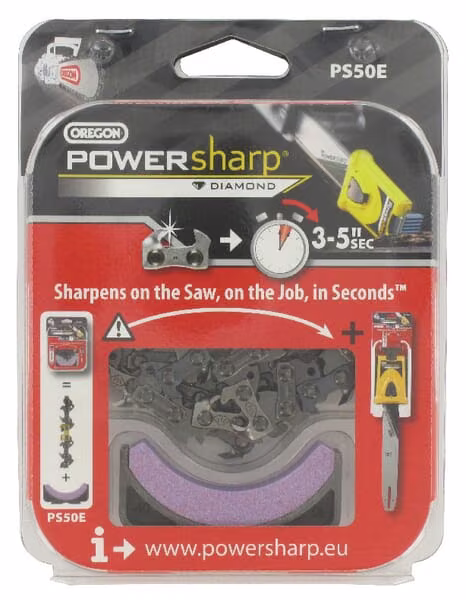 Пиляльний ланцюг 3/8", 1.3mm, 50 DL, напівдовбальна ланка Powersharp, Oregon PS50E