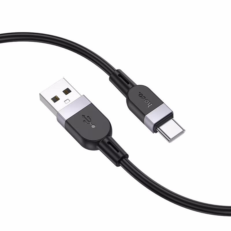 Кабель Hoco X109 Energy silicone charging data cable Type-C (L=2м) чорний