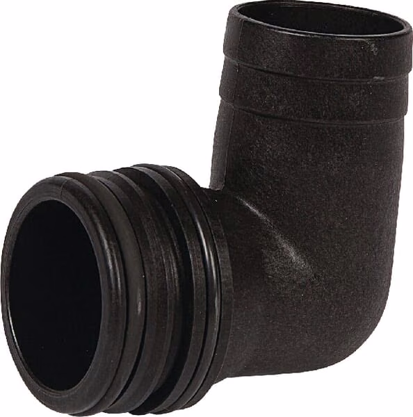 Наконечник шланга 90° 50 мм x 1 1/2" Rau