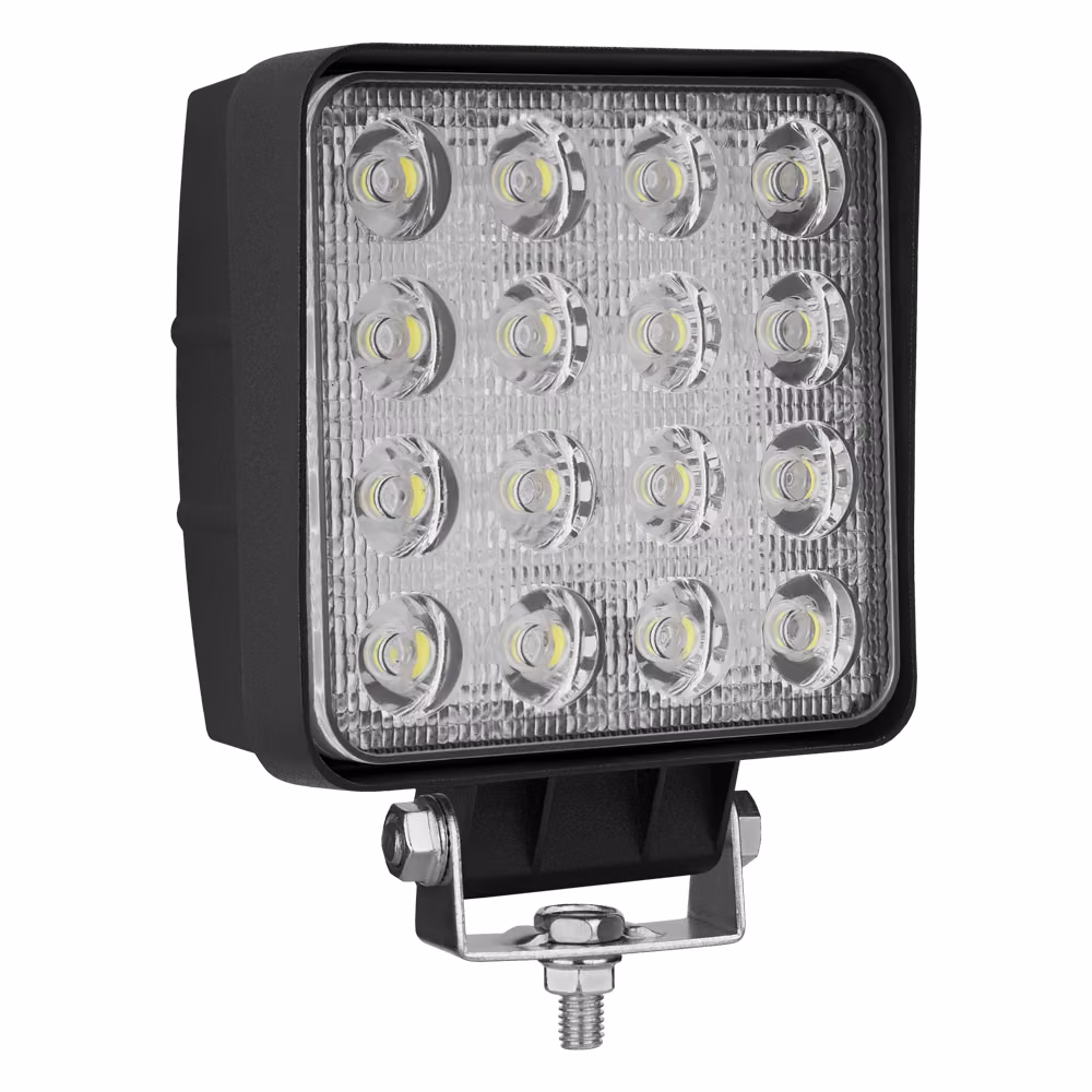 Фара світлодіодна Brevia EPISTAR white Flood 10-30V, 48W (16x3W), 3520Lm, 1шт 10652QFX1 10652QFX1