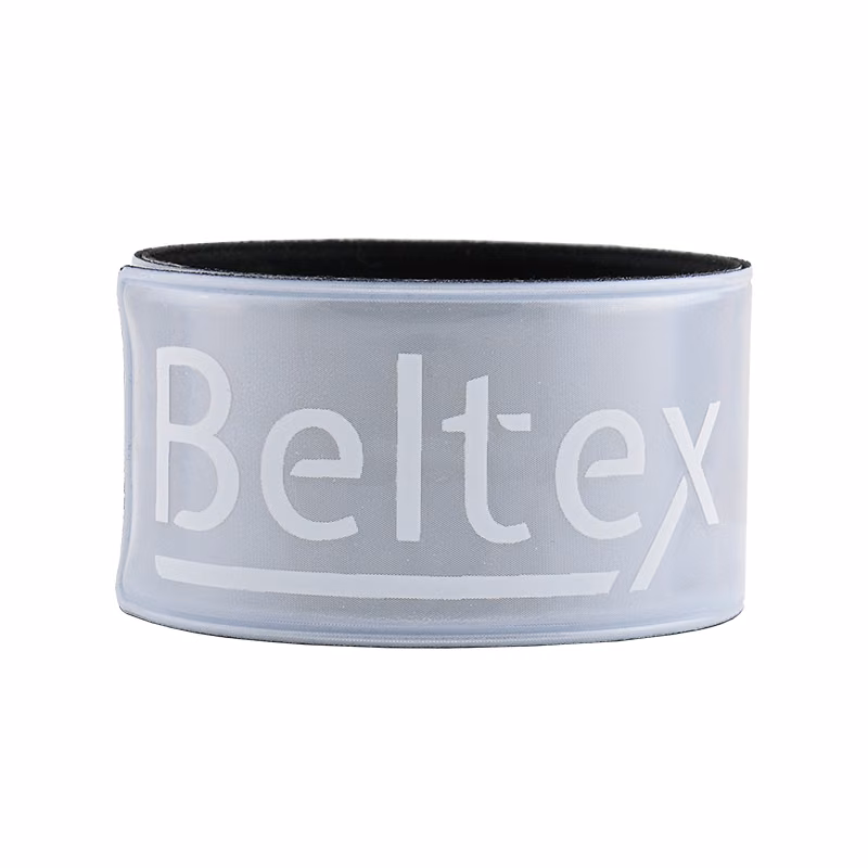 Браслет світловідбивний Beltex, 340х30 мм, сірий BX70110