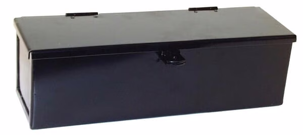 Ящик для інструментів 120x400x120mm, чорна сталь CA001