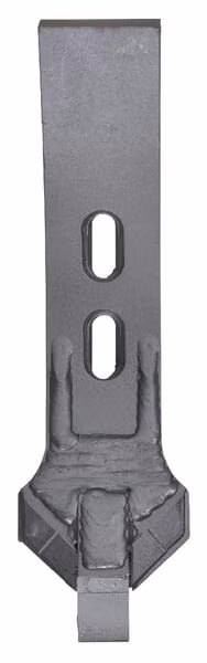 Лапа культиватора 350x101x14mm, загартована, вигнута, з 2 отворами CP893CN