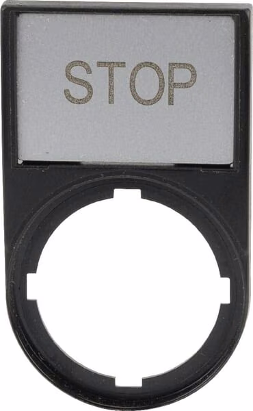 Табличка позначення "STOP" в зборі M22SSTGB0