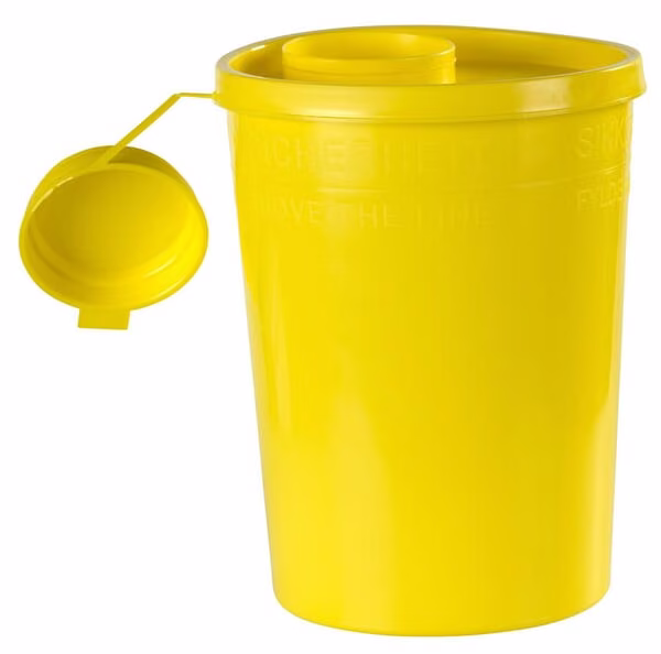 Ігольниця 2,5л жовта KRU122545