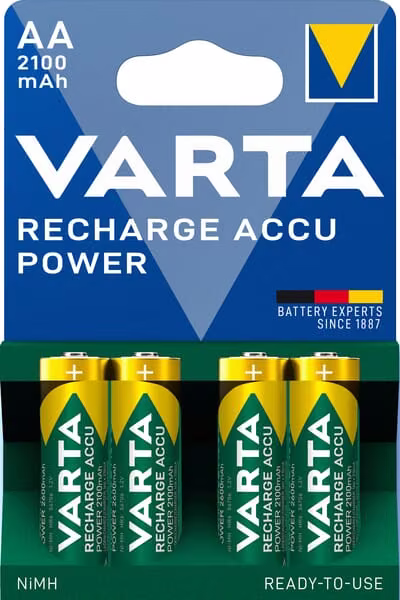 Акумулятори 4x AA 1.2 V 2100 mAh VT567064