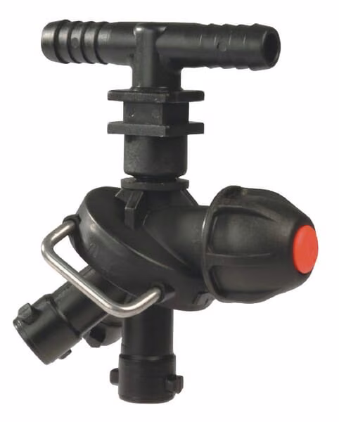 Тримач насадки 3 ISO dcv подвійний 1/2", кінець шланга 4133222