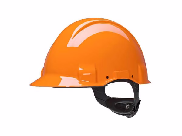 Захисна каска G3001, помаранчева, з фіксатором pinlock