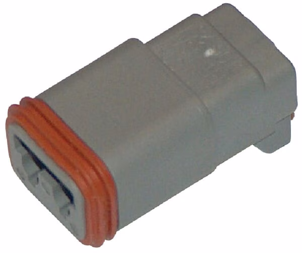 Корпус штекера 2-полюсний жіночий DT DSDT062S