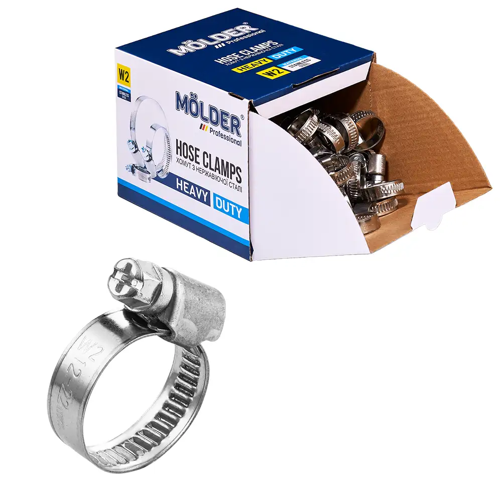 Хомути Molder 12-22/W2, 9 мм, 100 шт MA40022 MA40022