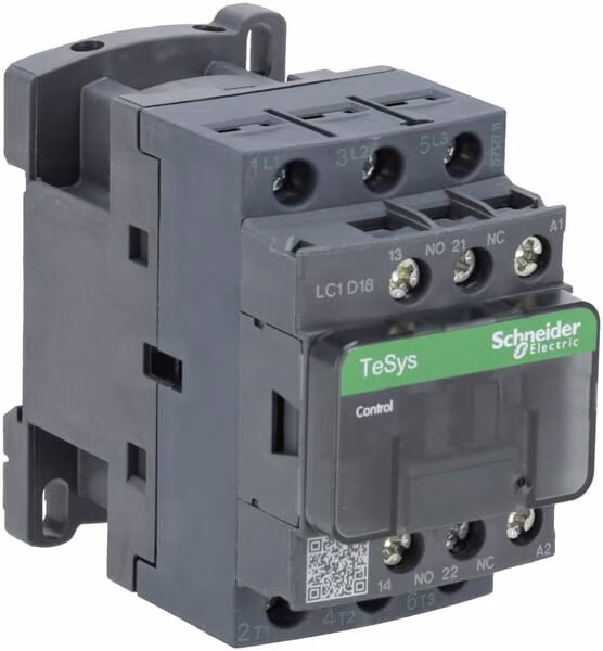 Контактор 18A 7,5kW LC1D18V7
