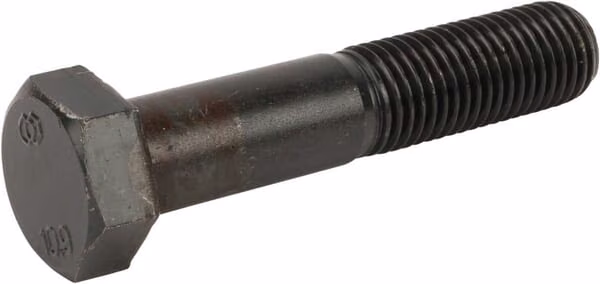 Шестигранний болт M20x100 10,9 чорний