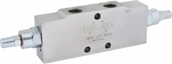 Здвоєне гальмо та зворотний клапан VBCD DE G1 / 2 C056V0432
