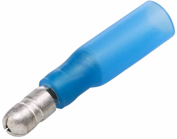 З'єднувач Bullet, синій, 1,5-2,5 мм² Ø5 мм Серія A, блістер (25x),Hella 8KW744766003