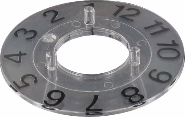 Шкала 1-11, тип 1, для поворотної ручки 28.0mm KNOP280D
