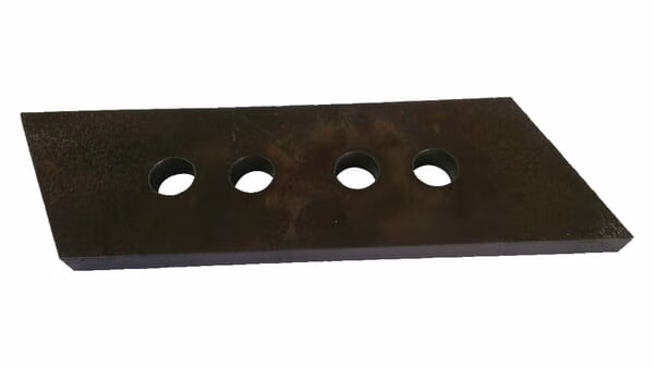 Ніж розкидача, загартований, лівий/правий, 200x65x12 мм