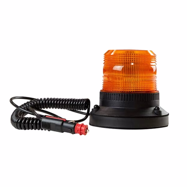 Маячок LED, 12-24V, бурштиновий, магнітний, ECCOLED BRONZE ECCO EB5013A