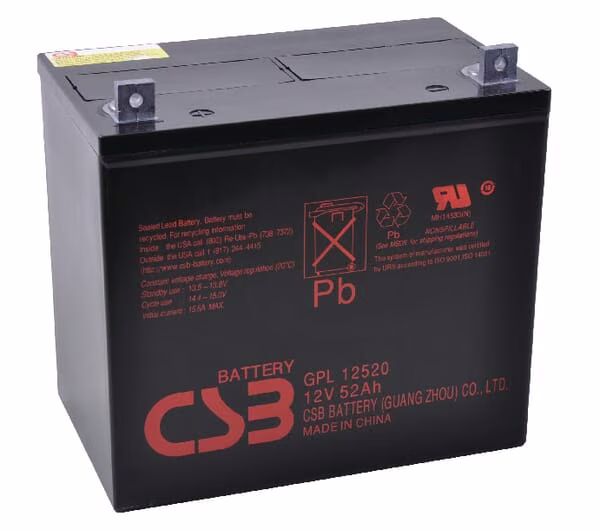 Акумулятор 12V 52AH