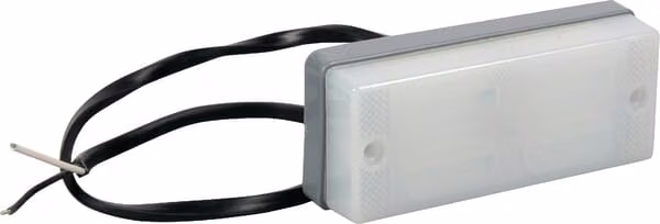 Внутрішнє світло LED, 3,50Вт, 170лм, прямокутний, 12/24В, білий, 107,6x24,4x45,6 мм, 4 світлодіоди, Gopart LA50002
