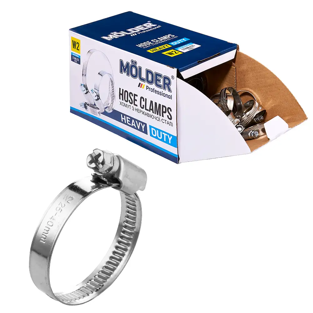 Хомути Molder 25-40/W2, 9 мм, 100 шт MA40040 MA40040