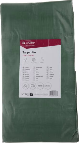 Брезент 12х18м 100г/м² T12001800100KR