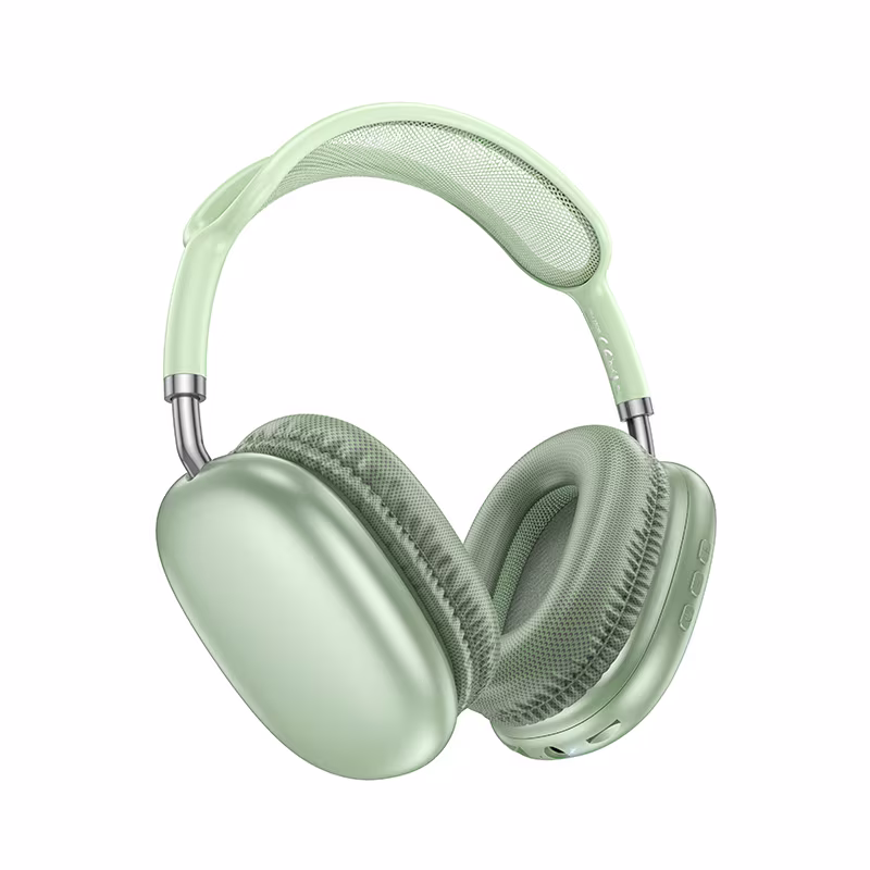 Бездротові навушники Borofone BO22 Plus Elegant BT headphones зелені BF-BO22 Plus-Green