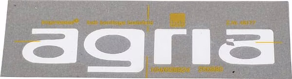 Біла пластина Agria AGW48177
