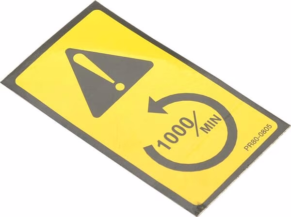 Наклейка 1000 RPM 81PR800805