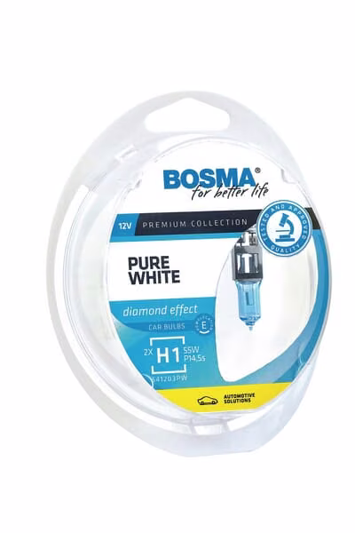 Набір ламп розжарювання H1 Pure White, 12 V, 55W, 14,5S 14061255145P1