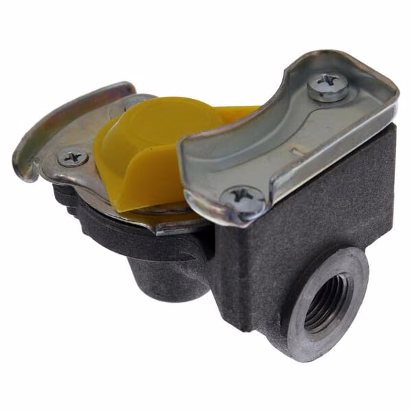 Зчіпна головка автоматична M16x1.5 жовта T710410