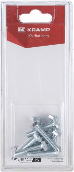 Болт M6 x 30мм, 8.8 (10 шт.) KR933630P10B