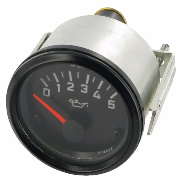 Манометр тиску оливи 5bar 52mm I00013