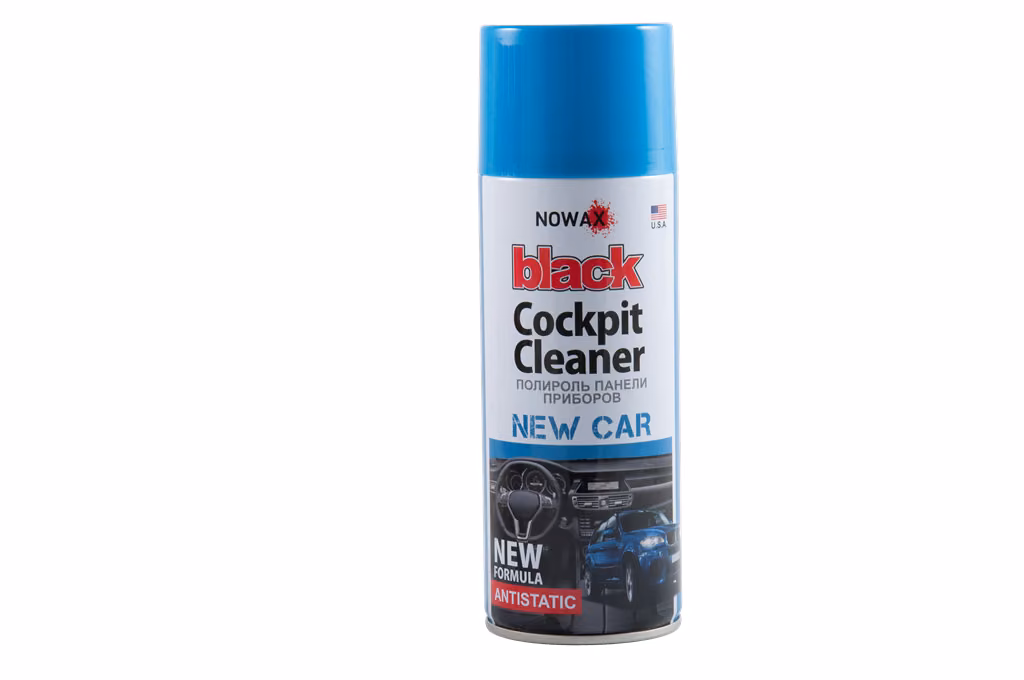 Поліроль для панелі приладів NOWAX Black Spray New Car, 450мл NX00455