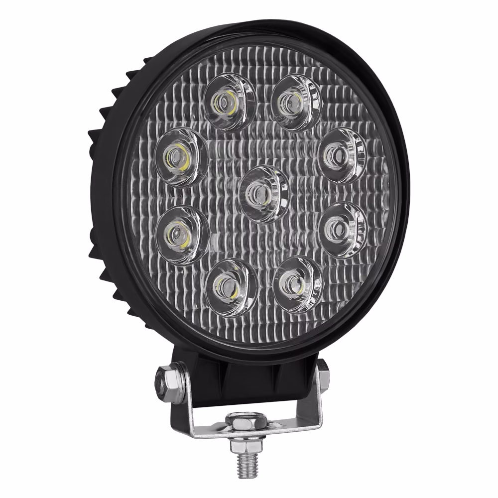 Фара світлодіодна Brevia EPISTAR Flood 10-30V, 27W (9x3W), 1980Lm, 1шт 10641RFX1