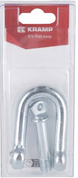 Скоба D-подібна, діаметр 12mm x 50mm, 1/2" (1) KRDS12P01B