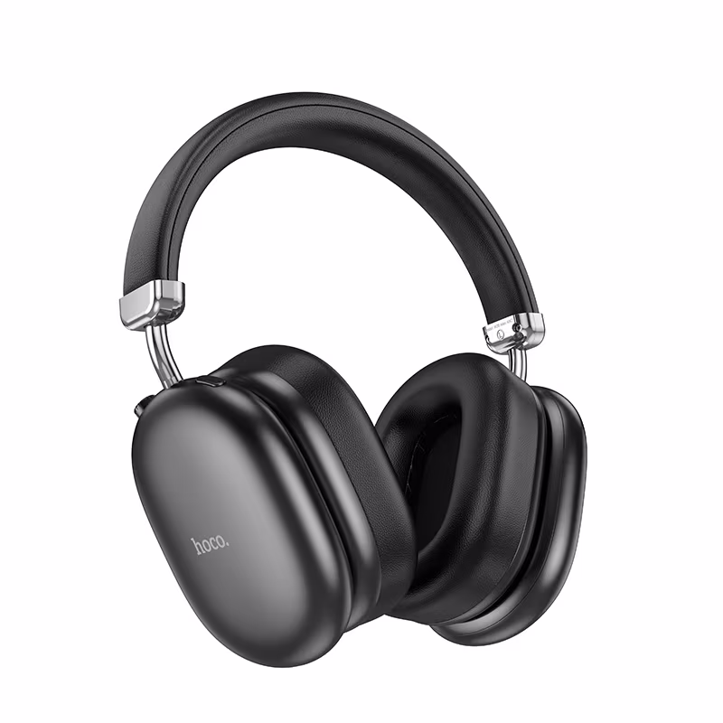 Бездротові навушники Hoco W35 Max Auspicious ANC noise reduction BT headphones чорні HC-W35 Max-Black