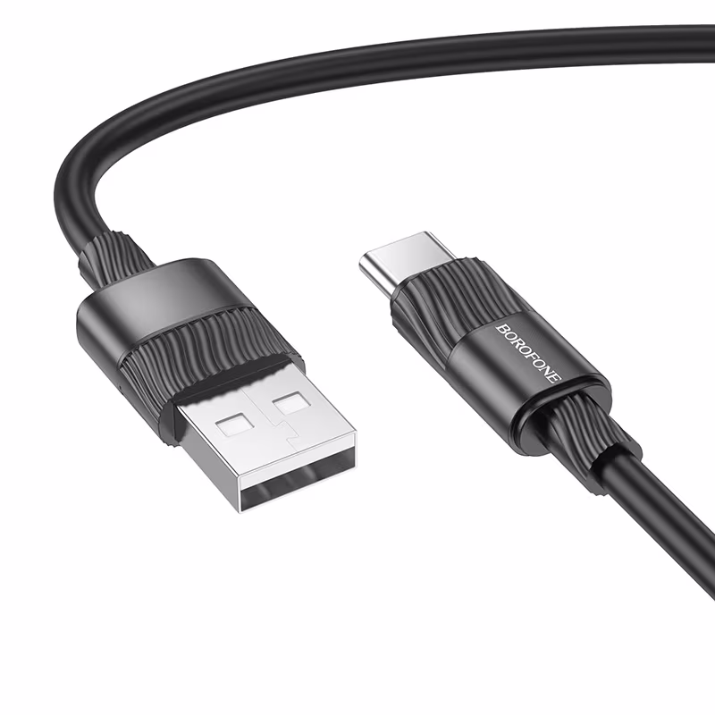 Кабель Borofone BX106 Charge charging data cable Type-C чорний
