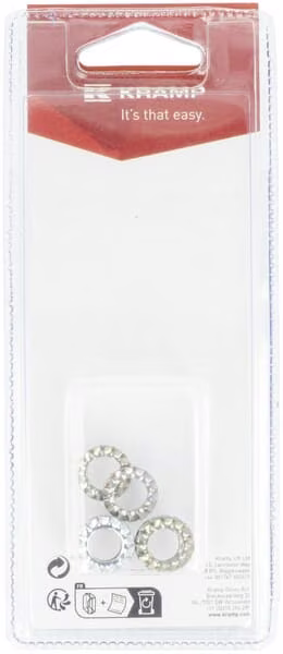 Зубчаста стопорна шайба M8x15 x 0.8mm (10 шт.) KR6798A8P10B