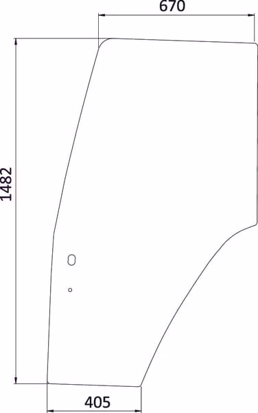 Дверне скло 82000396KR