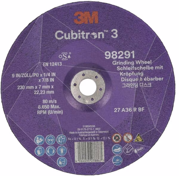 Диск для зняття задирок Cubitron 3 230 мм