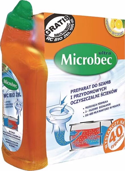 Препарат для септиків та очисних споруд, "Microbec", 1кг 1705BIO020100