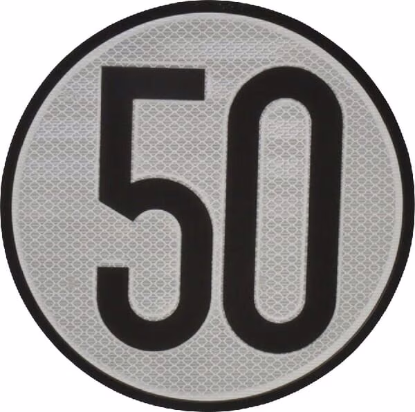 Знак обмеження швидкості BL50ES