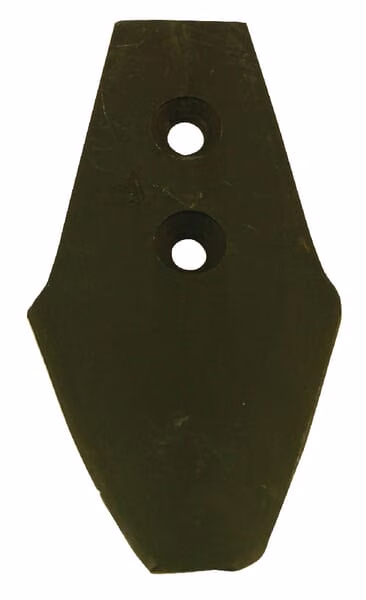Сошник 255x110x10 мм, загартований, плоский, з 2 отворами CP10050