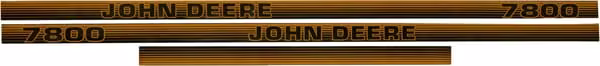 Набір наклейок "John Deere 7800"