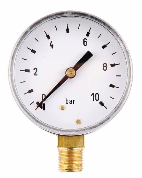 Манометр Ø63 0–10 бар 1/4 "знизу MA6310L04ST