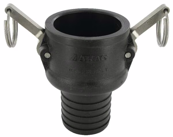 Наконечник шланга Camlock Type C 2" 53 мм поліпропілен 18107C53
