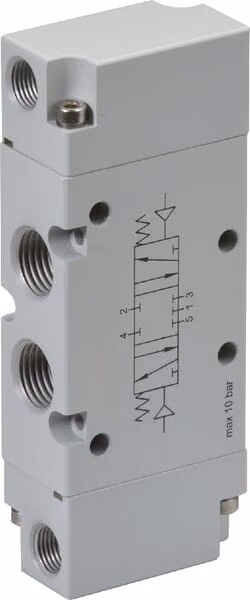 5/3 -клапан, повітряний пілот 1/8 " PV53M18PC