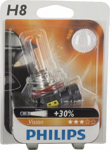 Лампа розжарювання H8 12V 35W PGJ19-1 Philips GL12360B1