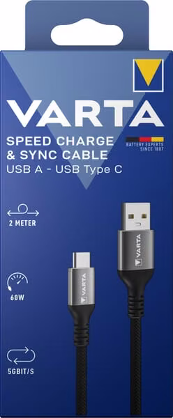 Кабель USB A до типу C VT57935