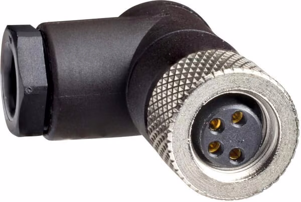 Роз'єм M8, квадрат 4P XZCC8FCM40S